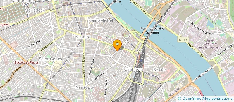 localisation de l'entreprise MONSIEUR PATRICK NOEL  BORDEAUX