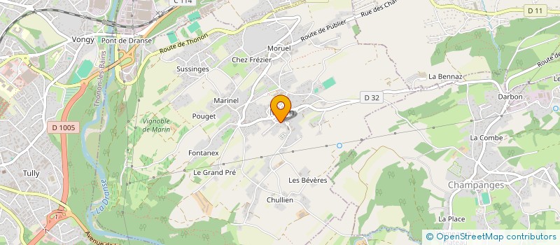 localisation de l'entreprise MONSIEUR PATRICK NOGENT  MARIN