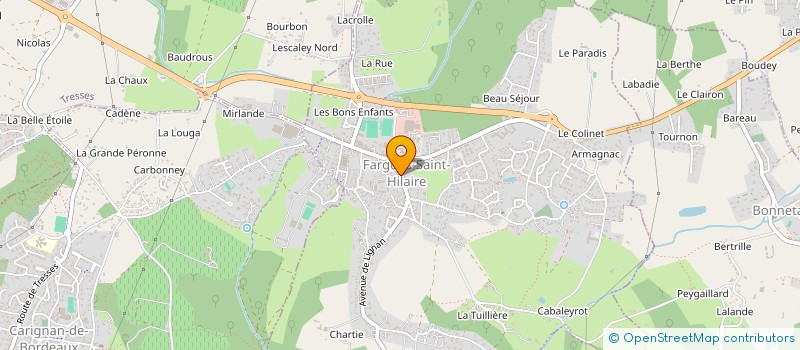 localisation de l'entreprise MONSIEUR PATRICK NOGUES  FARGUES-SAINT-HILAIRE