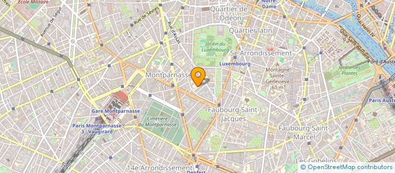 localisation de l'entreprise MONSIEUR PATRICK NORGUET  PARIS