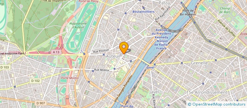 localisation de l'entreprise MONSIEUR PATRICK NORMAND  PARIS