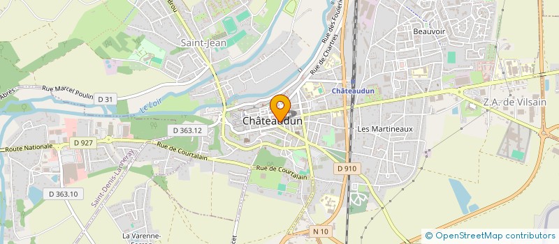 localisation de l'entreprise MONSIEUR PATRICK NOUVELLON à CHATEAUDUN