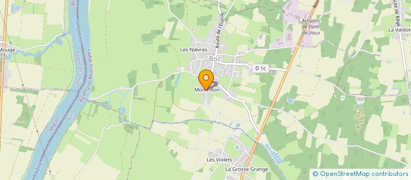 localisation de l'entreprise MONSIEUR PATRICK NOUVION à BOZ