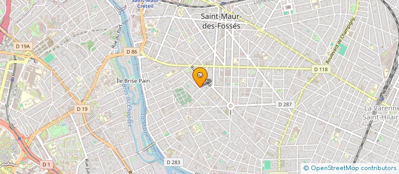 localisation de l'entreprise MONSIEUR PATRICK NOVEL à SAINT-MAUR-DES-FOSSES