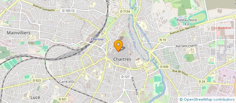 localisation de l'entreprise MONSIEUR PATRICK NUNES à CHARTRES
