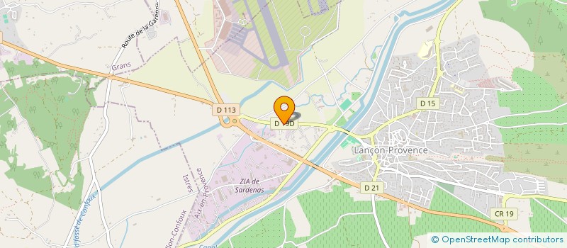 localisation de l'entreprise MONSIEUR PATRICK NUNEZ  LANCON-PROVENCE