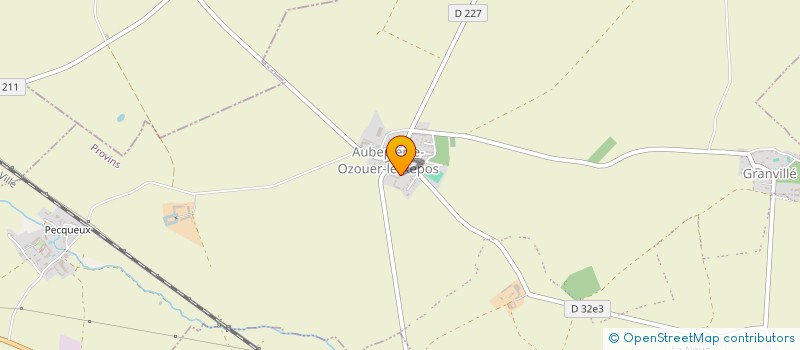 localisation de l'entreprise MONSIEUR PATRICK NUYTTENS à AUBEPIERRE-OZOUER-LE-REPOS