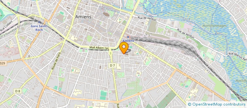 localisation de l'entreprise MONSIEUR PATRICK O'ROURKE à AMIENS