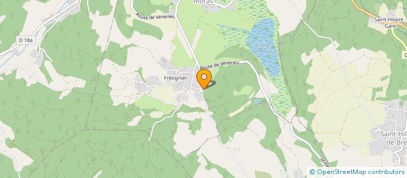 localisation de l'entreprise MONSIEUR PATRICK OETTINGER  MORAS