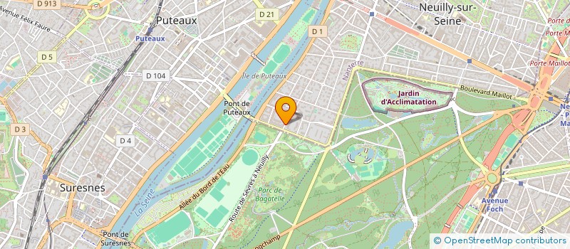 localisation de l'entreprise MONSIEUR PATRICK OFFENSTADT à NEUILLY-SUR-SEINE