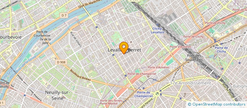 localisation de l'entreprise MONSIEUR PATRICK OKERMAN à LEVALLOIS-PERRET