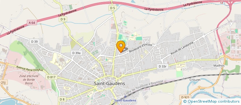 localisation de l'entreprise MONSIEUR PATRICK OLHASQUE  SAINT-GAUDENS