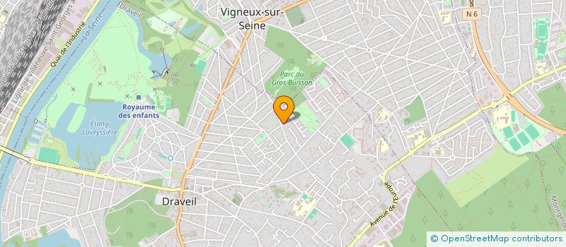localisation de l'entreprise MONSIEUR PATRICK OLIVAUD à DRAVEIL