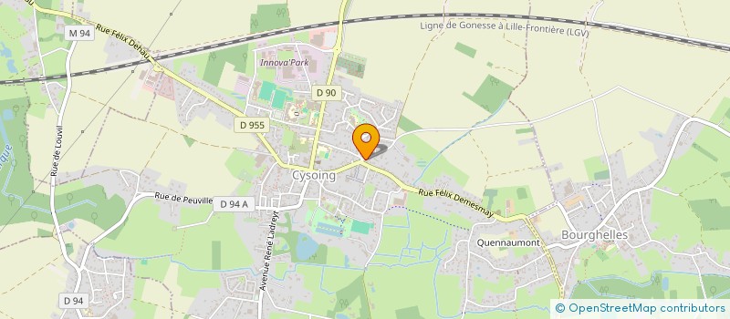 localisation de l'entreprise MONSIEUR PATRICK-OLIVIER GASPARDO  CYSOING