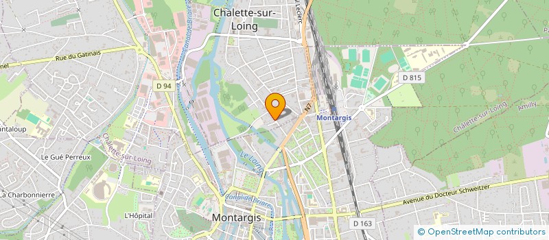 localisation de l'entreprise MONSIEUR PATRICK OPPERMANN à CHALETTE-SUR-LOING