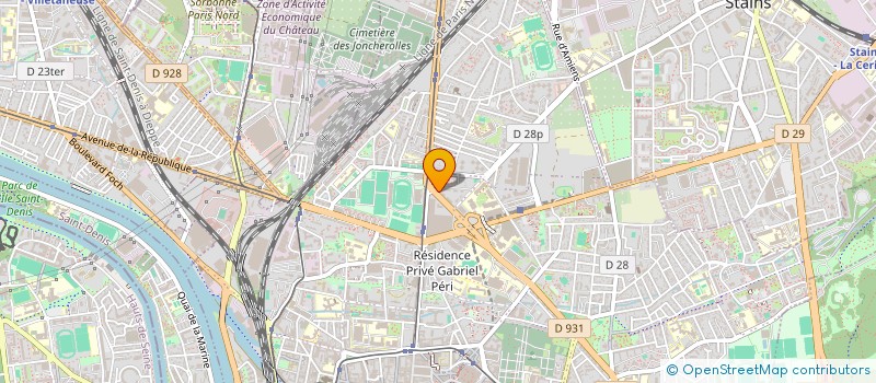 localisation de l'entreprise MONSIEUR PATRICK OSEI  SAINT-DENIS