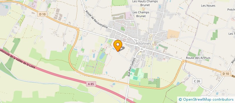 localisation de l'entreprise MONSIEUR PATRICK OSSANT  ALLONNES