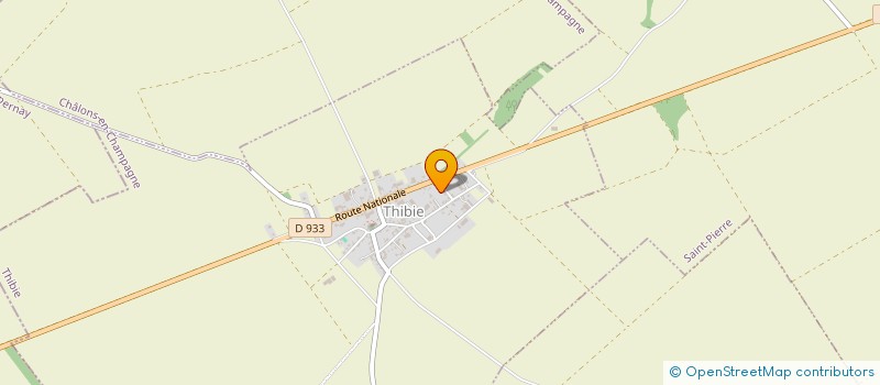 localisation de l'entreprise MONSIEUR PATRICK OSZUST  THIBIE