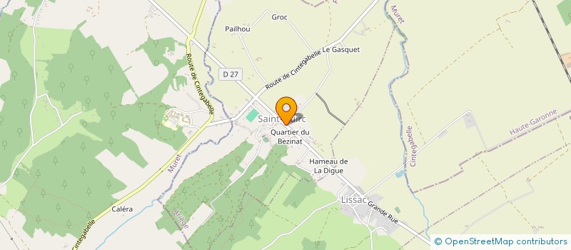 localisation de l'entreprise MONSIEUR PATRICK OURLIAC à SAINT-QUIRC