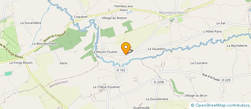 localisation de l'entreprise MONSIEUR PATRICK OUTREQUIN  CERISY-LA-SALLE