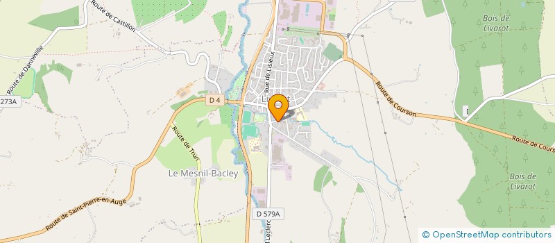 localisation de l'entreprise MONSIEUR PATRICK OZANNE à MEZIDON VALLEE D'AUGE