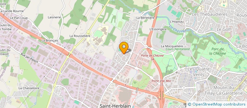 localisation de l'entreprise MONSIEUR PATRICK PACAUD à SAINT-HERBLAIN