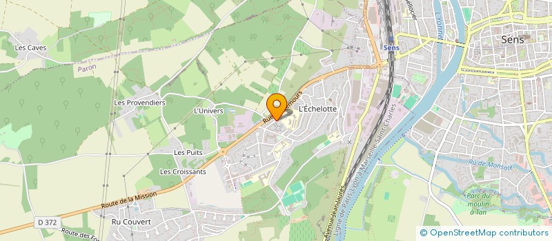 localisation de l'entreprise MONSIEUR PATRICK PAGE à PARON