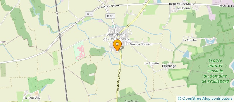 localisation de l'entreprise MONSIEUR PATRICK PAGLIERO  SAINT-JEAN-DE-THURIGNEUX