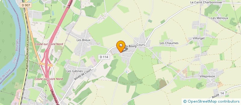 localisation de l'entreprise MONSIEUR PATRICK PALMA à COSNE-COURS-SUR-LOIRE