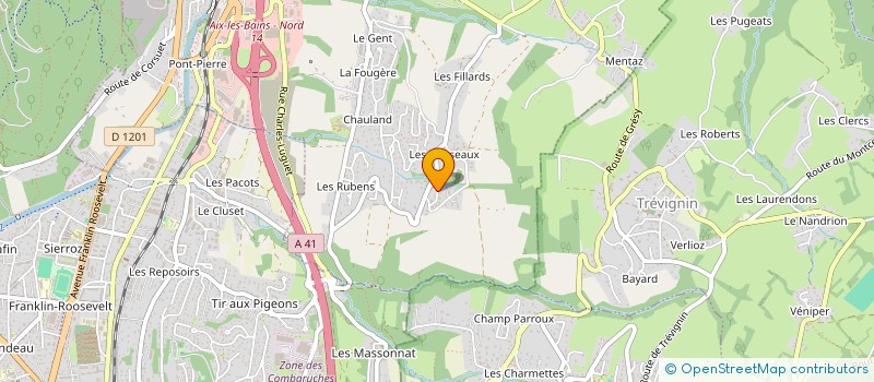 localisation de l'entreprise MONSIEUR PATRICK PALUMBO  GRESY-SUR-AIX