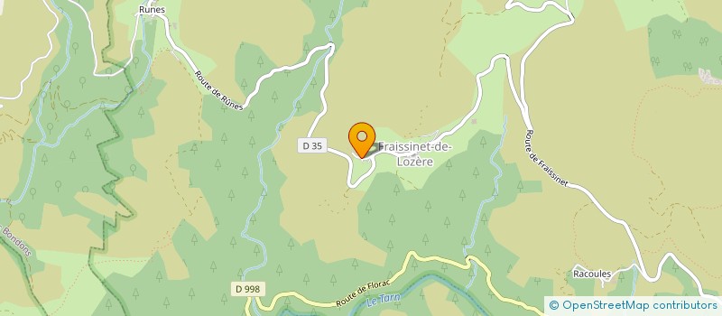 localisation de l'entreprise MONSIEUR PATRICK PANTEL  PONT DE MONTVERT SUD MONT LOZERE