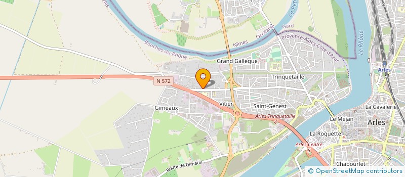 localisation de l'entreprise MONSIEUR PATRICK PAOLI  ARLES