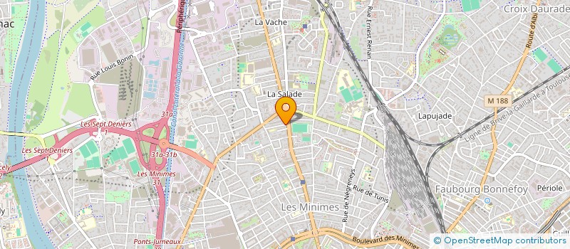 localisation de l'entreprise MONSIEUR PATRICK PAPALIA  TOULOUSE