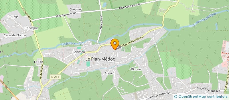 localisation de l'entreprise MONSIEUR PATRICK PAPPALARDO à LE PIAN-MEDOC