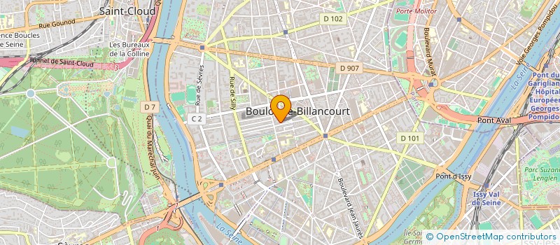 localisation de l'entreprise MONSIEUR PATRICK PARDINI à BOULOGNE-BILLANCOURT