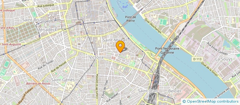 localisation de l'entreprise MONSIEUR PATRICK PARGNIEN à BORDEAUX