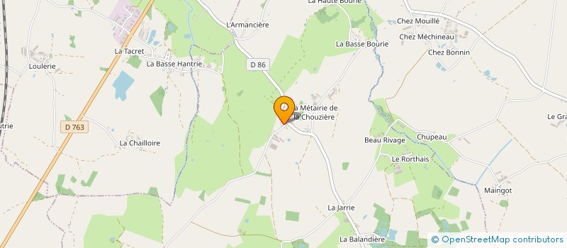 localisation de l'entreprise MONSIEUR PATRICK PAROIS à TREIZE-SEPTIERS