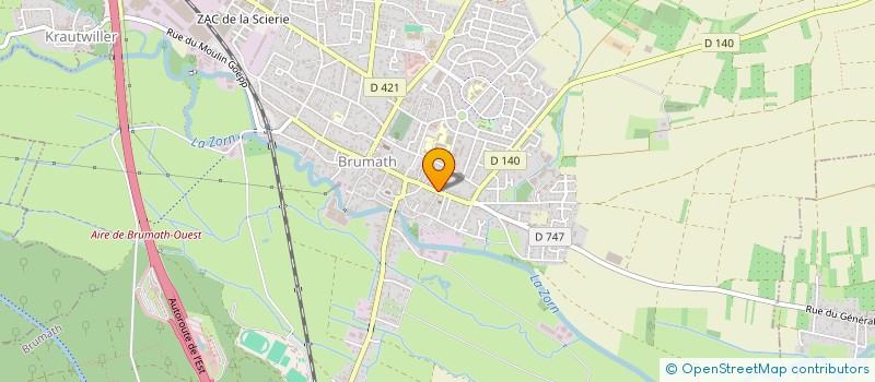 localisation de l'entreprise MONSIEUR PATRICK PARVAIX  BRUMATH