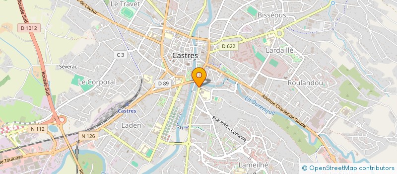 localisation de l'entreprise MONSIEUR PATRICK PASARIN à CASTRES