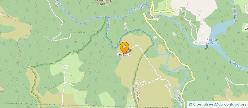 localisation de l'entreprise MONSIEUR PATRICK PASCAL  SAINT-CIRGUES-EN-MONTAGNE