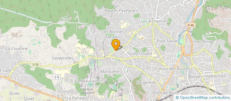 localisation de l'entreprise MONSIEUR PATRICK PASCAL à TOULON