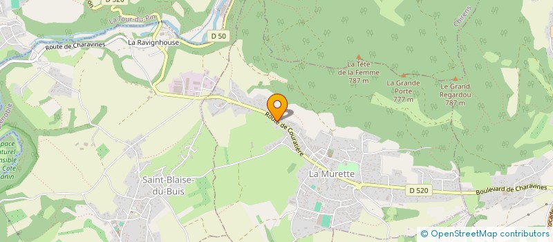 localisation de l'entreprise MONSIEUR PATRICK PASSUELLO à LA MURETTE