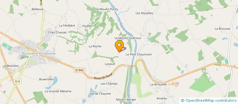 localisation de l'entreprise MONSIEUR PATRICK PATERSON  VAL-D'OIRE-ET-GARTEMPE