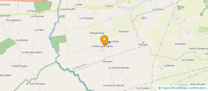 localisation de l'entreprise MONSIEUR PATRICK PATRICK DENIS à LA MESNIERE