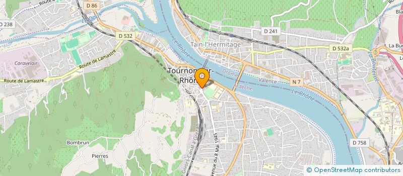 localisation de l'entreprise MONSIEUR PATRICK PAULUS à TOURNON-SUR-RHONE