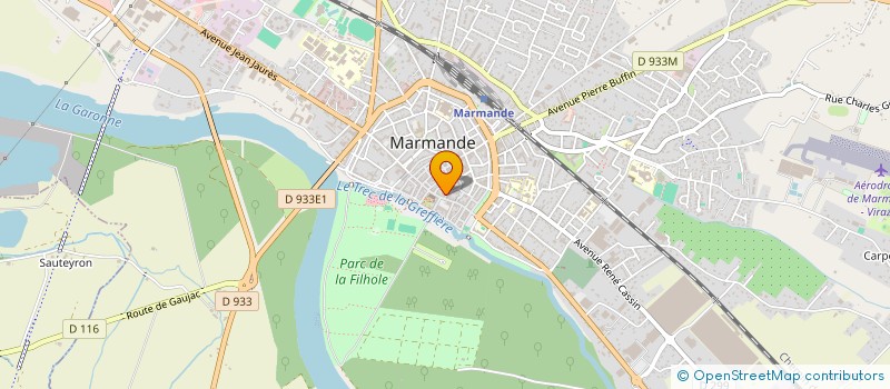 localisation de l'entreprise MONSIEUR PATRICK PAUMIER à MARMANDE