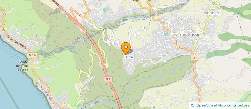 localisation de l'entreprise MONSIEUR PATRICK PAUSE-TARISTAS  LES TROIS-BASSINS