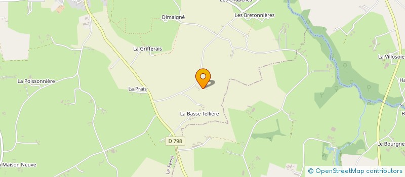 localisation de l'entreprise MONSIEUR PATRICK PAUTREL à LE FERRE