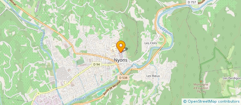 localisation de l'entreprise MONSIEUR PATRICK PAYAN à MIRABEL-AUX-BARONNIES