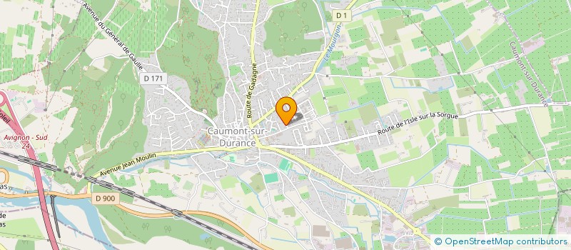 localisation de l'entreprise MONSIEUR PATRICK PAYAN  CAUMONT-SUR-DURANCE